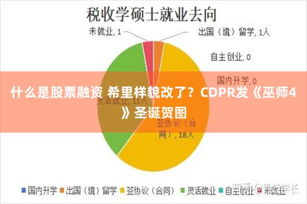 什么是股票融资 希里样貌改了？CDPR发《巫师4》圣诞贺图