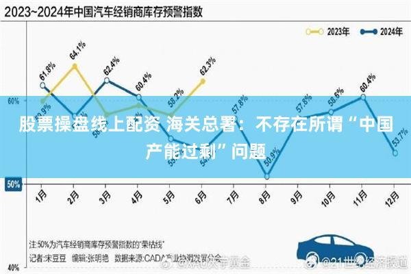 股票操盘线上配资 海关总署：不存在所谓“中国产能过剩”问题